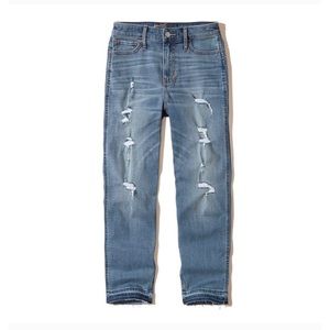 High rise boyfriend Hollister jeans